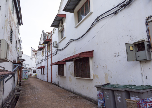 Heritage shophouses alleys, Melaka State, Malacca, Malaysia