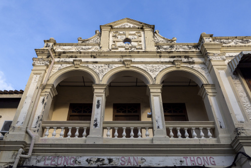 Heritage shophouse, Melaka State, Malacca, Malaysia