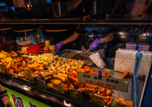 Nanjichang night market, Zhongzheng District, Taipei, Taiwan