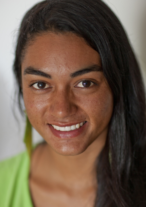 Lili Pate Queen of tapati 2012, Easter Island, Hanga Roa, Chile