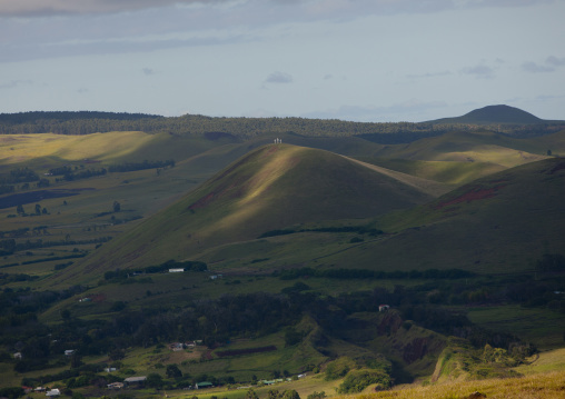 Hills in easter island, Easter Island, Hanga Roa, Chile