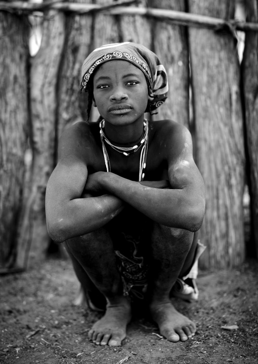 Mudimba Woman With Headband Called Misses Ines, Angola