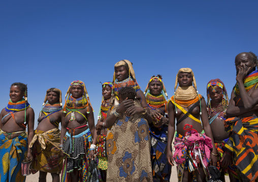 Group Of Mumuhuila Women, Hale Village, Angola