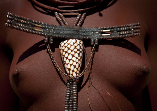 Shell Used As A Jewel, Himba Tribe, Angola