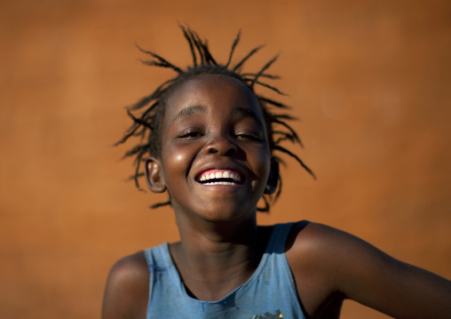 Girl Called, Elizabeth, Village Of Oncocua, Angola