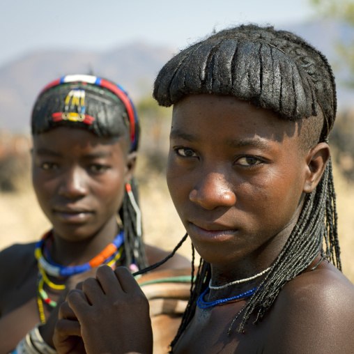 Mucawana Girl Called Capahepe, Village Of Soba, Angola