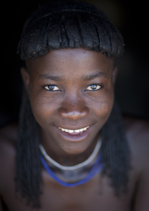 Mucawana Girl Called Capahepe, Village Of Soba, Angola