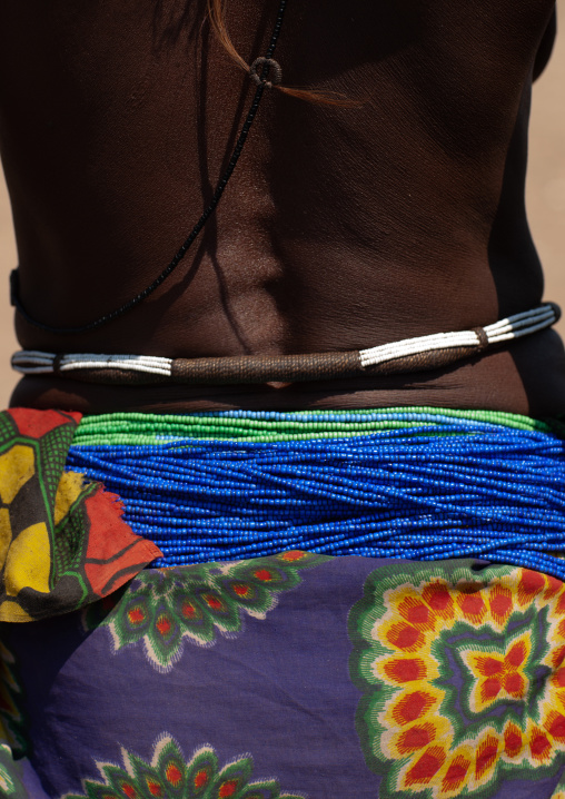 Muhacaona tribe woman, Cunene Province, Oncocua, Angola