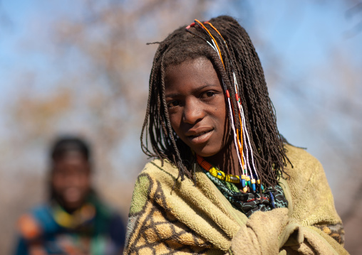 Muhacaona tribe girl, Cunene Province, Oncocua, Angola