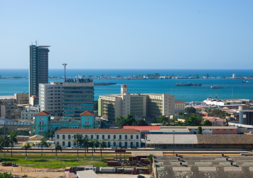 Train station in front of the port, Luanda Province, Luanda, Angola