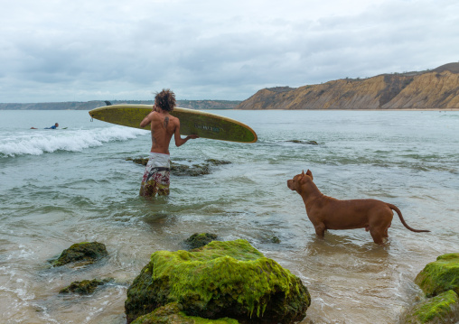 People surfing at Capo Ledo, Luanda Province, Capo Ledo, Angola