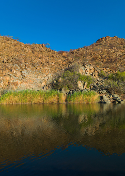 Pediva hot springs, Namibe Province, Iona National Park, Angola