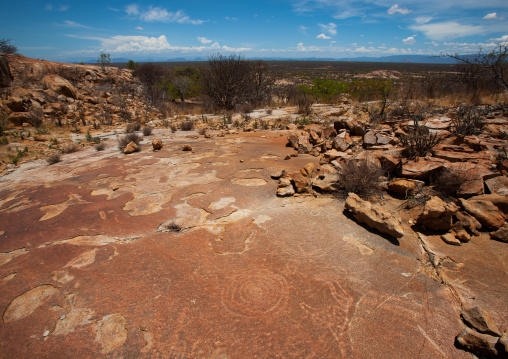 Tchitundo Hulo hills landscape, Namibe Province, Capolopopo, Angola