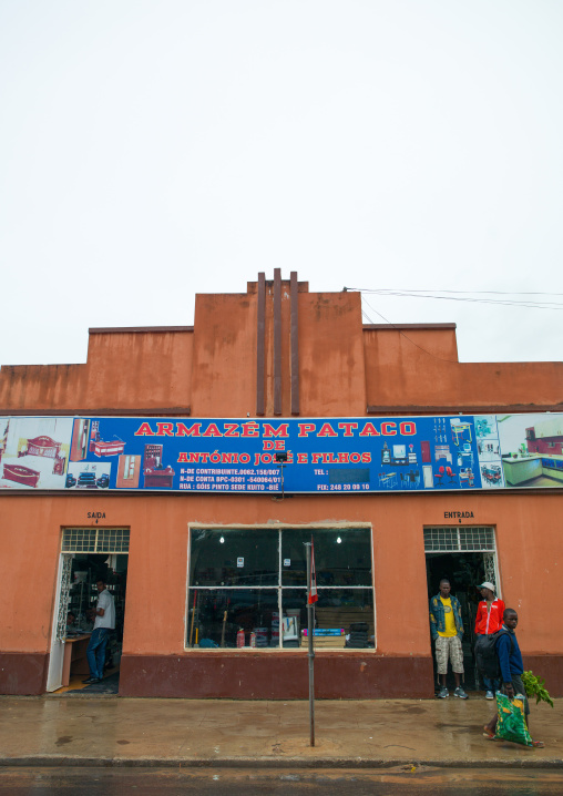 Old colonial shop, Bié Province, Kuito, Angola