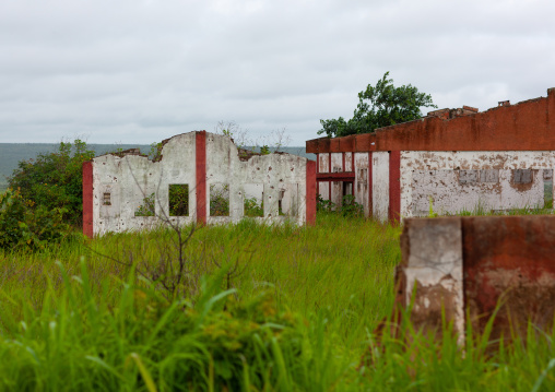 Old ruined portuguese colonial building, Malanje Province, Malanje, Angola