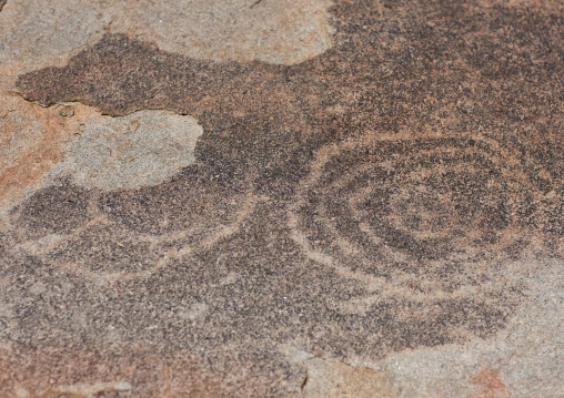 Engravings In Tchitundo Hulo Hills, Angola