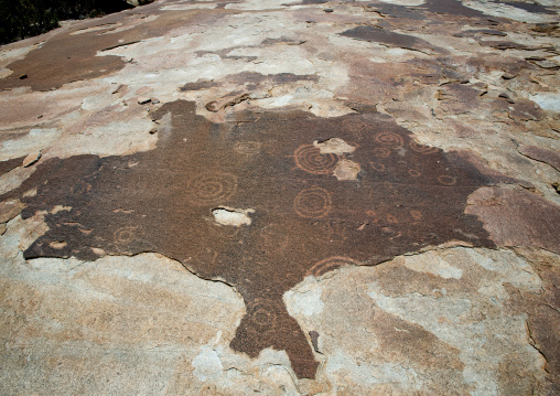 Engravings In Tchitundo Hulo Hills, Angola