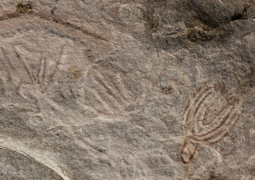 Engravings In Tchitundo Hulo Hills, Angola