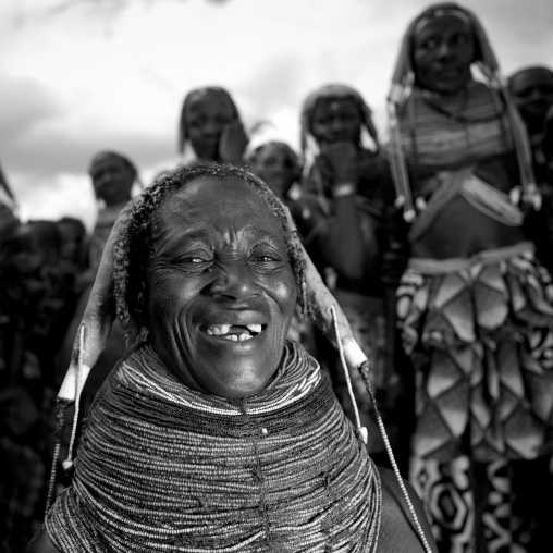 Mwila Woman With The Upper Front Teeth Removed, Angola