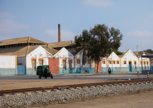 Old portuguese colonial warehouses, Namibe Province, Namibe, Angola