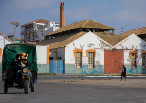 Old portuguese colonial warehouses, Namibe Province, Namibe, Angola