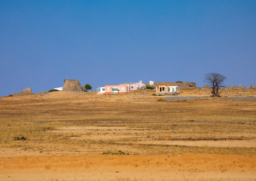 Abandonned village in the desert, Namibe Province, Virei, Angola