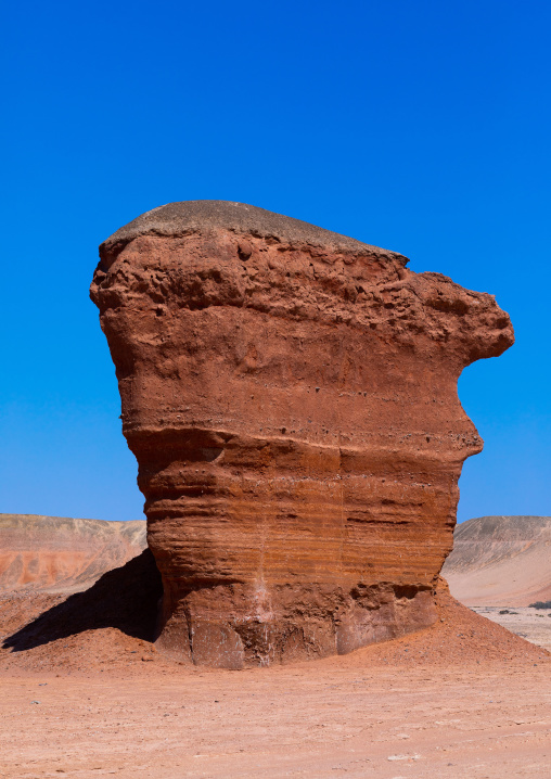 Rock formations in an arid area, Cunene Province, Curoca, Angola