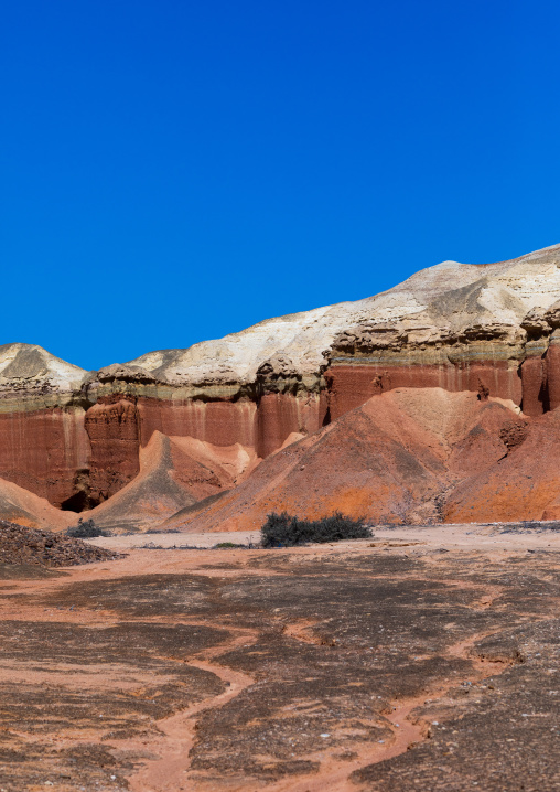 Rock formations in an arid area, Cunene Province, Curoca, Angola