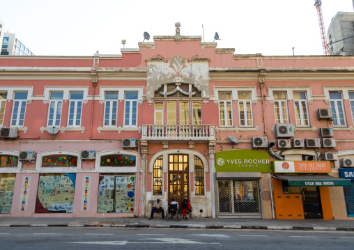 Old portuguese colonial building, Luanda Province, Luanda, Angola