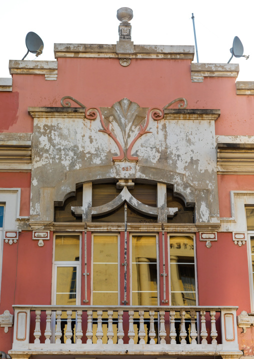 Old portuguese colonial building, Luanda Province, Luanda, Angola