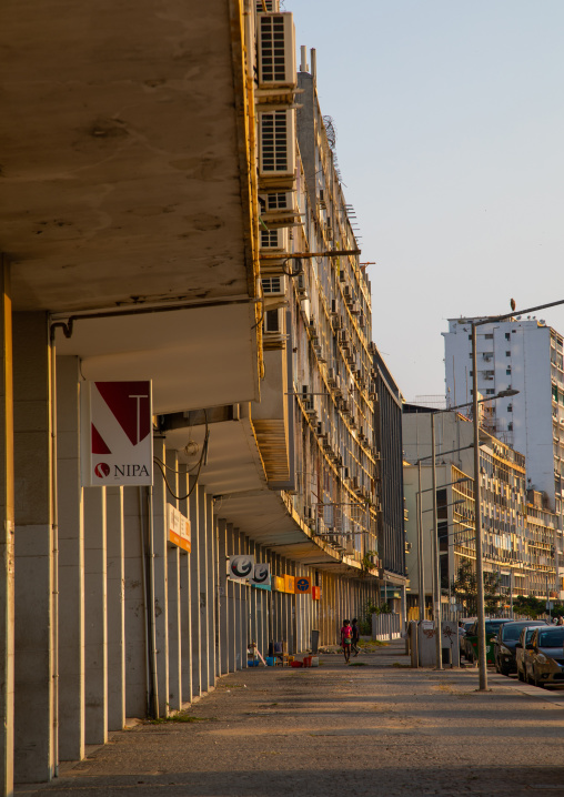 Marginal promenade called avenida 4 de fevereiro, Luanda Province, Luanda, Angola