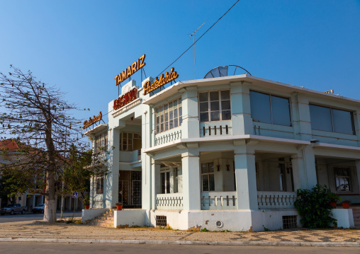 Old portuguese colonial Tamariz casino, Benguela Province, Lobito, Angola