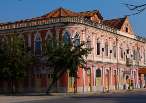 Old portuguese colonial building, Benguela Province, Lobito, Angola