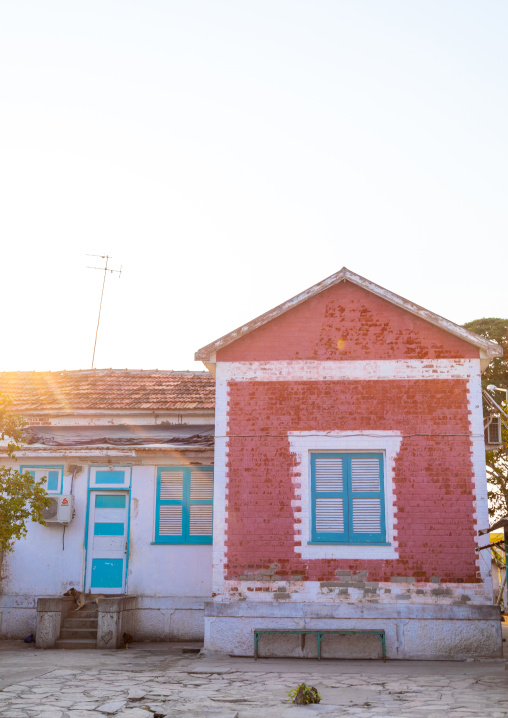 Old portuguese colonial house, Benguela Province, Lobito, Angola