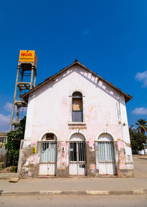 Old portuguese colonial house, Benguela Province, Catumbela, Angola