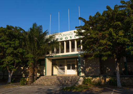 The old clube ferroviaro, Benguela Province, Lobito, Angola