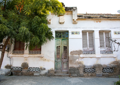 Old portuguese colonial house, Benguela Province, Lobito, Angola