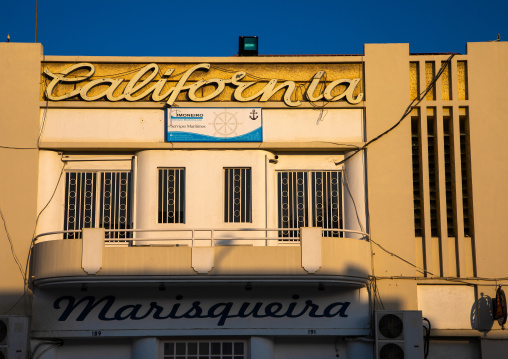 Old portuguese colonial art deco building, Benguela Province, Lobito, Angola