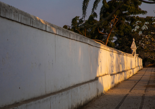 Old cemetery wall, Benguela Province, Catumbela, Angola