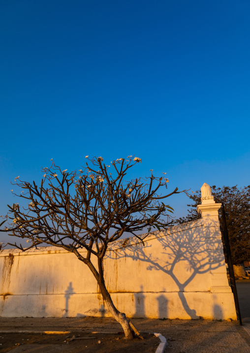 Old cemetery wall, Benguela Province, Catumbela, Angola