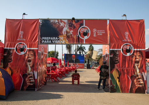 Fan zone football world cup, Benguela Province, Benguela, Angola