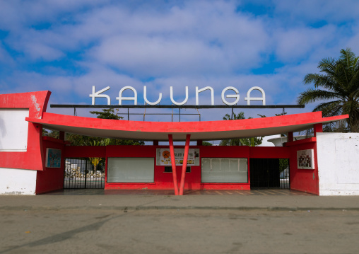 Kalunga art deco cinema theatre tuned into a discotheque, Benguela Province, Benguela, Angola