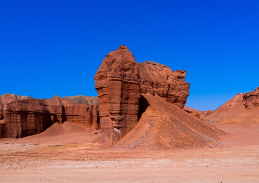 Rock formations in an arid area, Cunene Province, Curoca, Angola