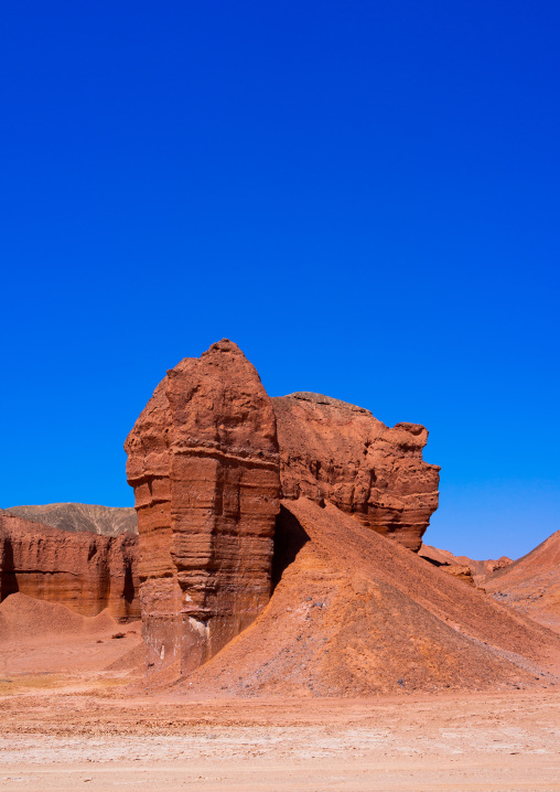 Rock formations in an arid area, Cunene Province, Curoca, Angola