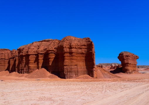 Rock formations in an arid area, Cunene Province, Curoca, Angola