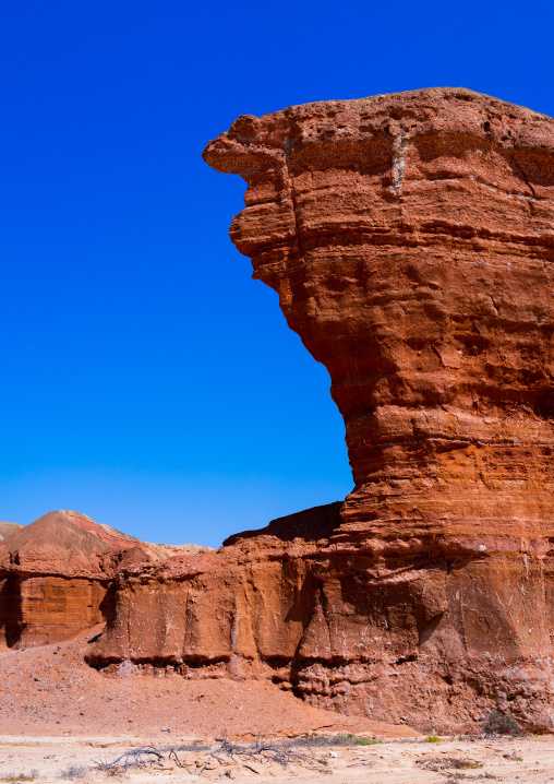 Rock formations in an arid area, Cunene Province, Curoca, Angola