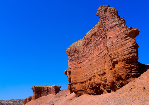 Rock formations in an arid area, Cunene Province, Curoca, Angola