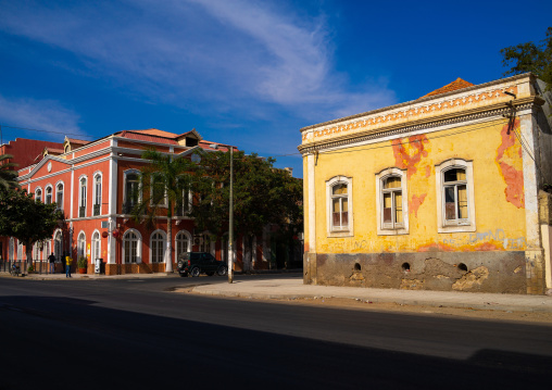 Old colonial building of the hotel Mocamedes, Namibe Province, Namibe, Angola