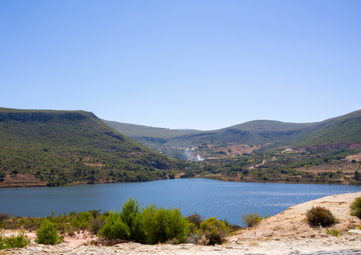 Lake in the hill, Huila Province, Lubango, Angola