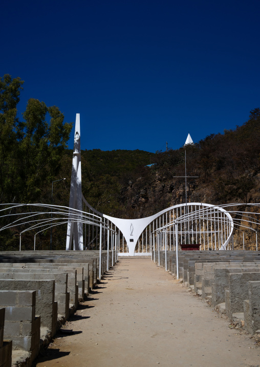 Lady of the hill monument, Huila Province, Lubango, Angola